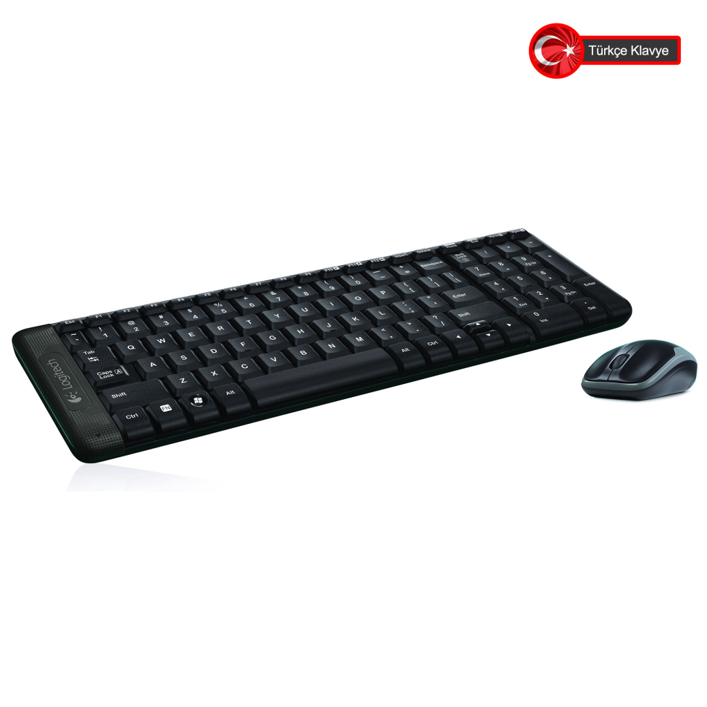 Logitech MK220 (920-003163) Kablosuz Türkçe Q Klavye/Mouse Set -  BizdeHesapli.Com