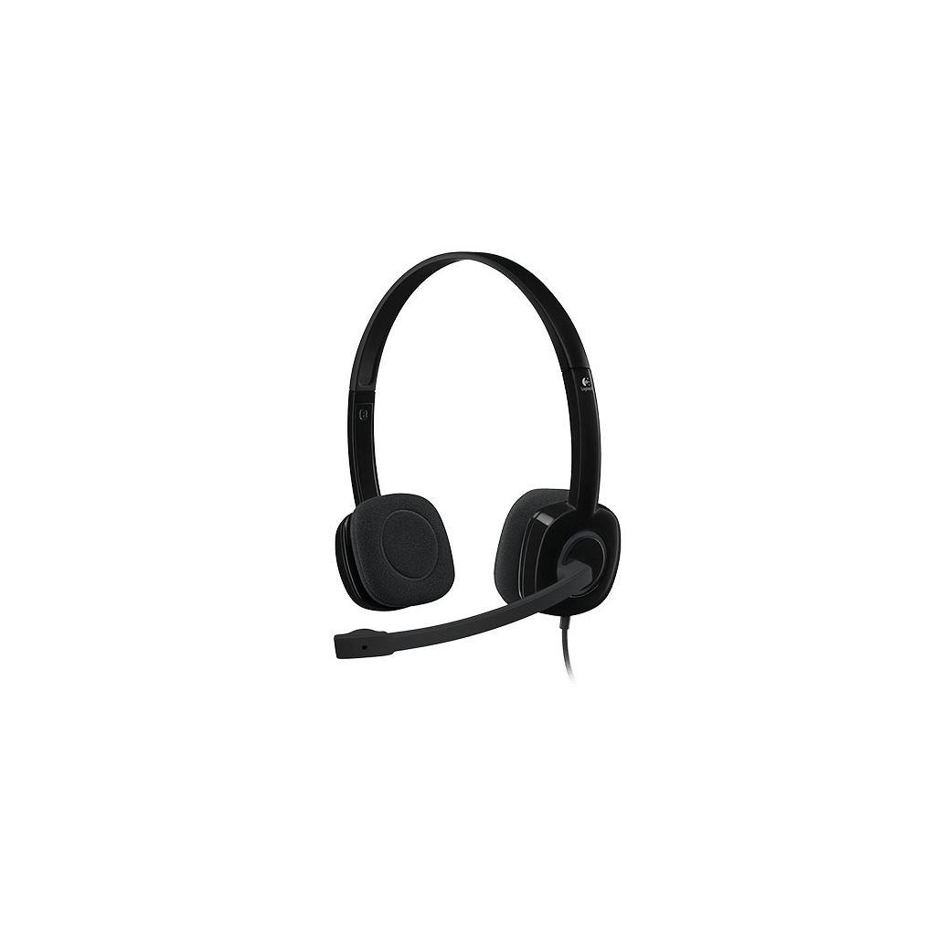 LOGITECH H151, 981-000589, 3,5mm Jac, Çağrı Merkezi, Ofis, Toplantı,  Konuşmacı Tipi, Microfonlu Kulaklık - BizdeHesapli.Com