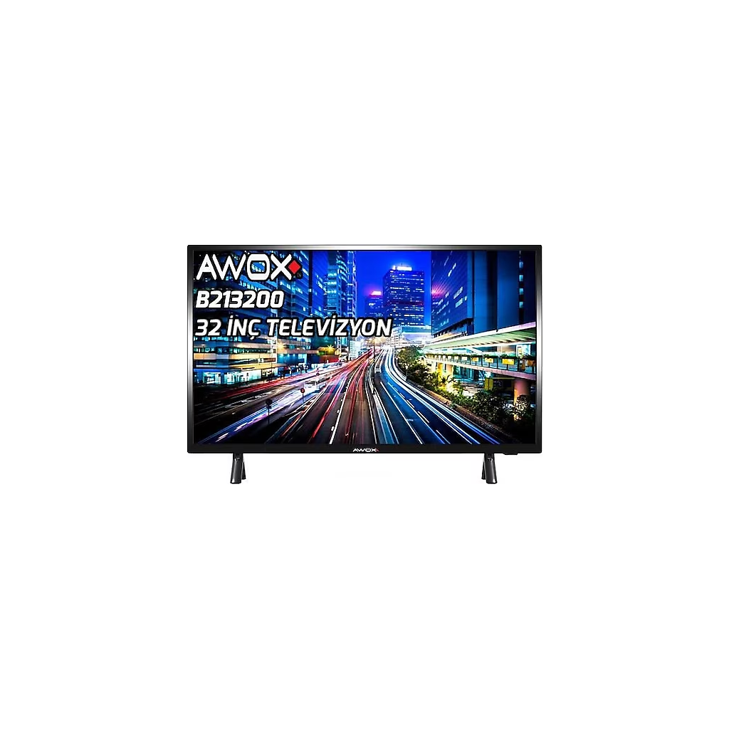AWOX B213200 32" 82cm HD Ready, Dahili Uydu Alıcılı, Led Televizyon -  BizdeHesapli.Com