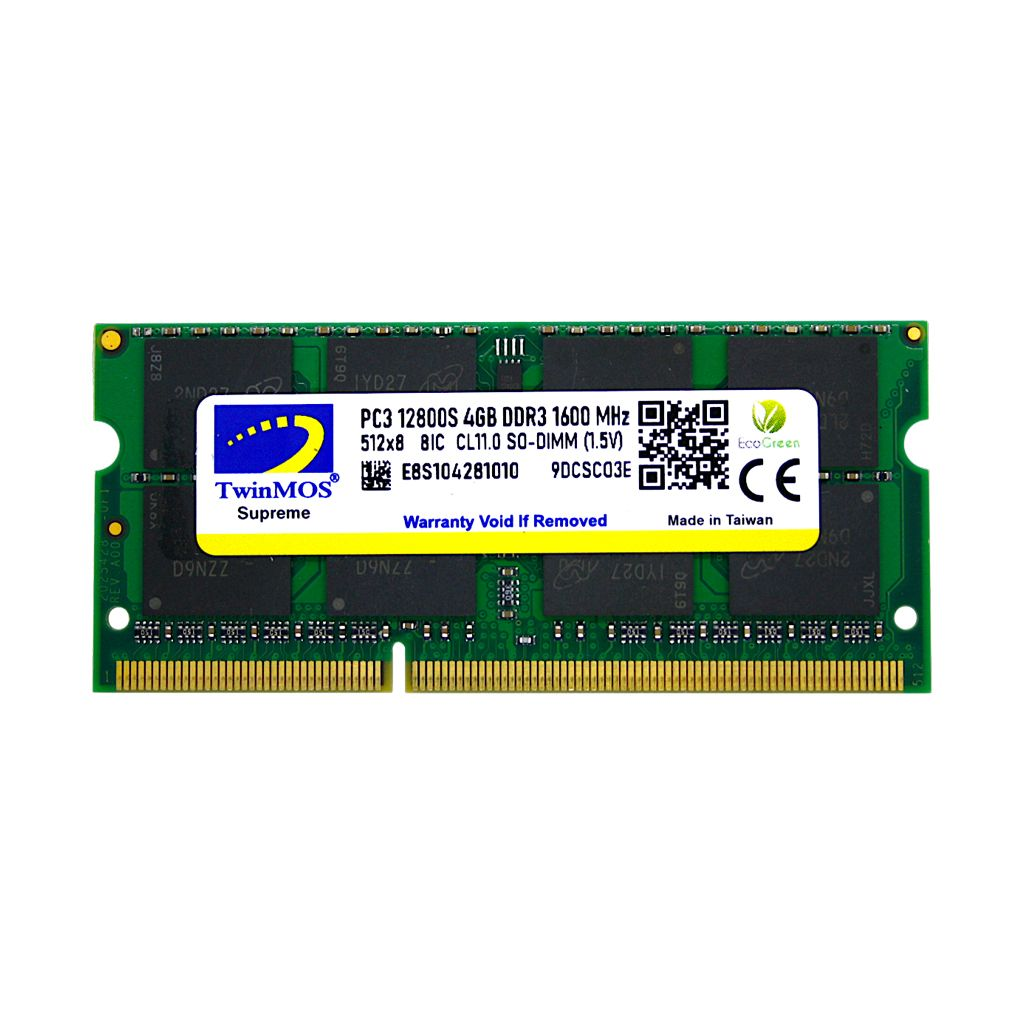 TwinMOS MDD34GB1600N, 4GB, DDR3, 1600MHz, 1.5V Notebook Ram -  BizdeHesapli.Com