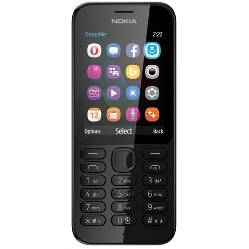 NOKIA 222 CEP TELEFONU (Siyah) - BizdeHesapli.Com