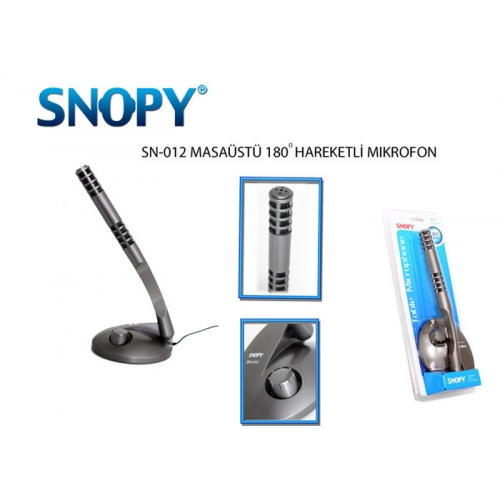 SNOPY SN-012 Masaüstü Mikrofon - BizdeHesapli.Com