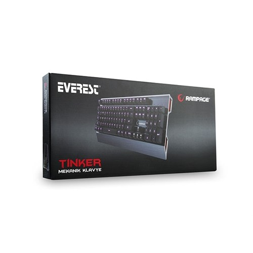 EVEREST Rampage Tinker Pro Mek.Gaming Klavye USB - BizdeHesapli.Com